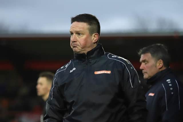 Kettering Town boss Paul Cox