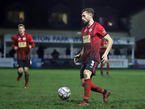 Michael McGrath impressed after switching into a central defensive role early in Kettering Town's 0-0 draw with AFC Telford United
