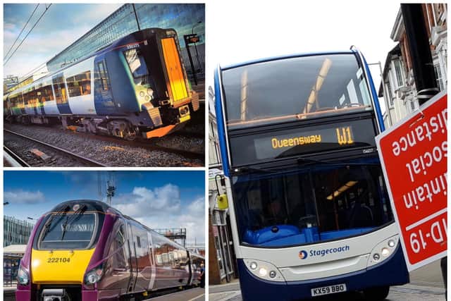No trains or buses will be running anywhere on Christmas Day and Boxing Day