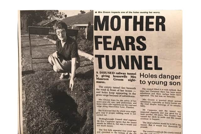 The article from the Evening Telegraph from October 22, 1980
