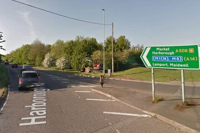 Police chase ended with the fleeing car hitting a tree on the A508 near Brixworth