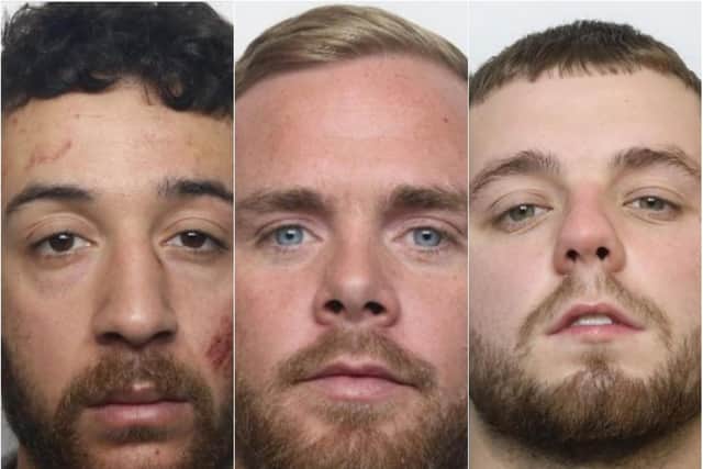 Otis Barrett, Matthew Brown and Mark Brown all had their prison sentences extended.