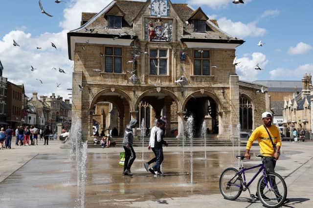 Only key workers can travel between Peterborough and Northampton. Photo: Getty Images