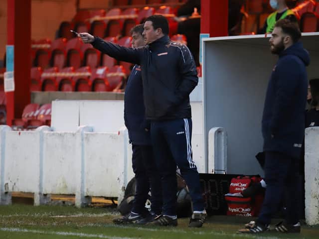 Kettering Town boss Paul Cox. Pictures by Peter Short