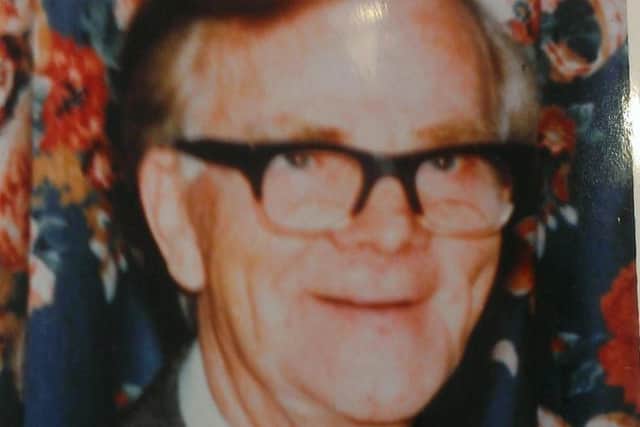 76-year-old Arthur Brumhill was found dead in the basement of his pet shop in 1993