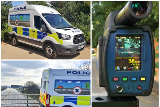 A driver was clocked speeding twice on the same stretch of the A45 in Northamptonshire