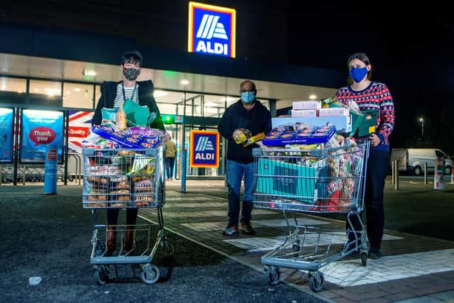 The supermarket paired up its stores with local charities, community groups and food banks to make the most of unsold fresh and chilled food after stores closed on 24th December.