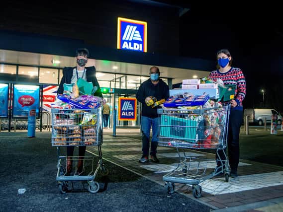 The supermarket paired up its stores with local charities, community groups and food banks to make the most of unsold fresh and chilled food after stores closed on 24th December.