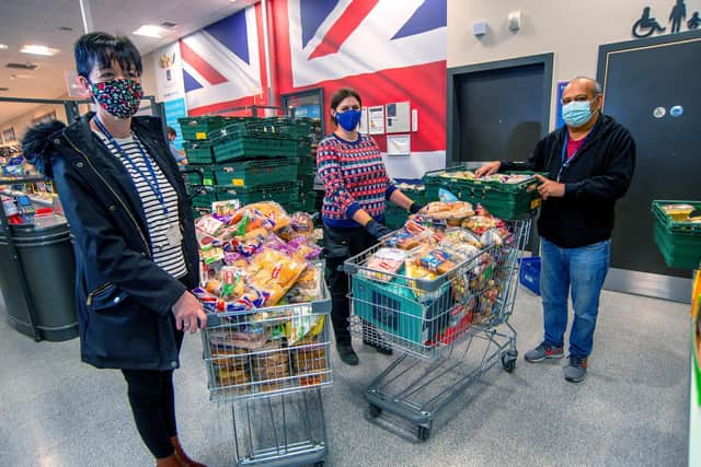 The donation is Aldi’s largest to date and helped 11 charitable causes in Northamptonshire at a time when more people are experiencing financial hardship and food insecurity due to Covid-19.
