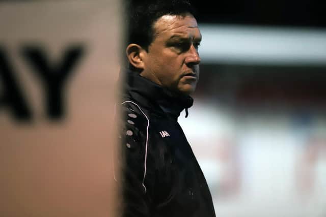 Kettering Town boss Paul Cox