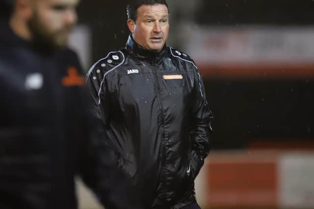 Kettering Town boss Paul Cox