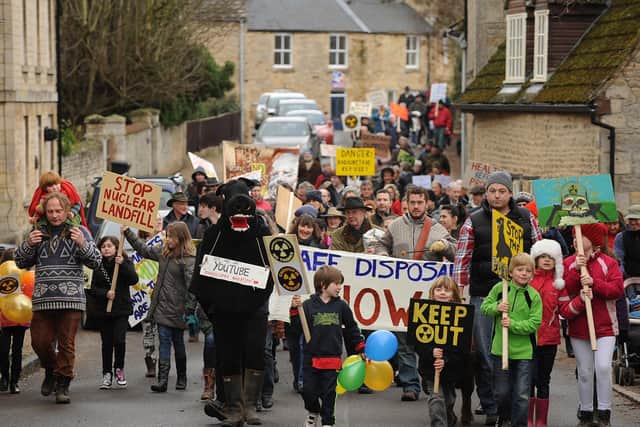 The protests against the Augean site in 2011