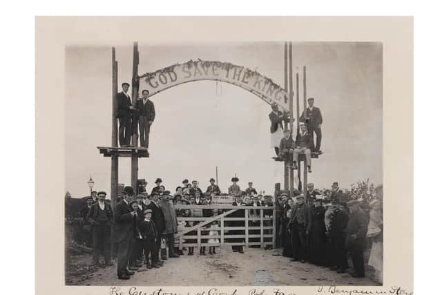 God Save The King! Corby Pole Fair 1902