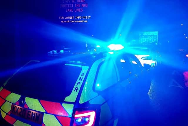 Police landed four hungry travellers with an £800 breakfast bill. Photo: @NptonResponse
