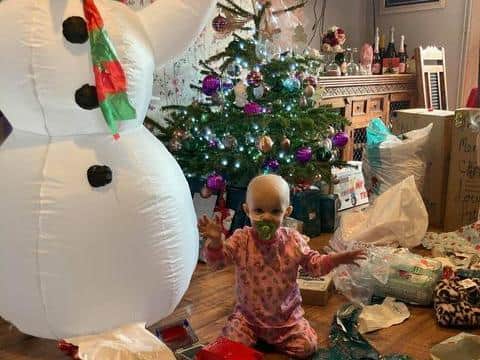Lacie on Christmas Day