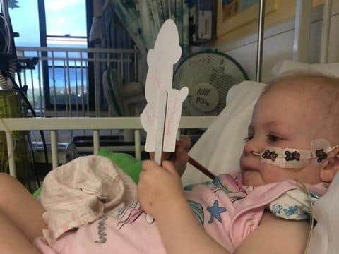 Lacie recovering in hospital