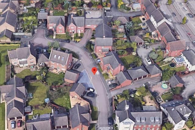 The thief broke in to a house on Mander Close, Duston, on Sunday evening
