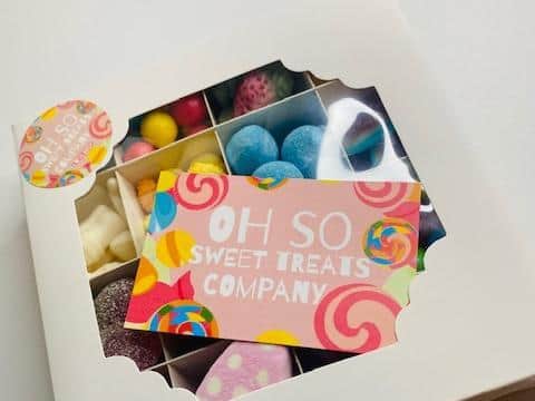 One of Ruby's tasty sweet boxes