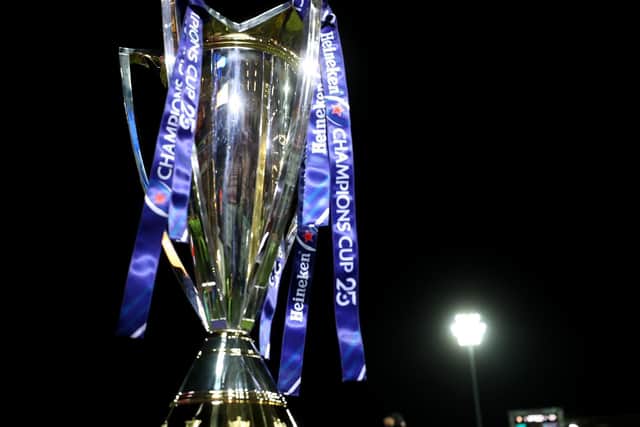 The Champions Cup has been temporarily suspended