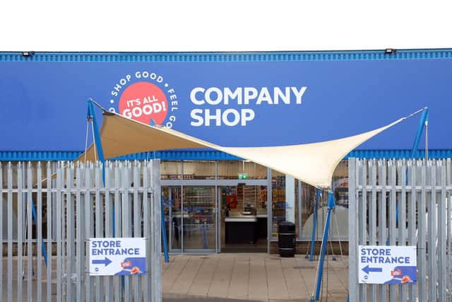 Corby's Company Shop in Princewood Road