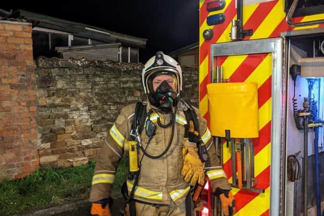 Les said the fire service was like his second family.