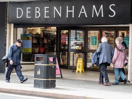 Debenhams has been a presence in the Drapery since 1973