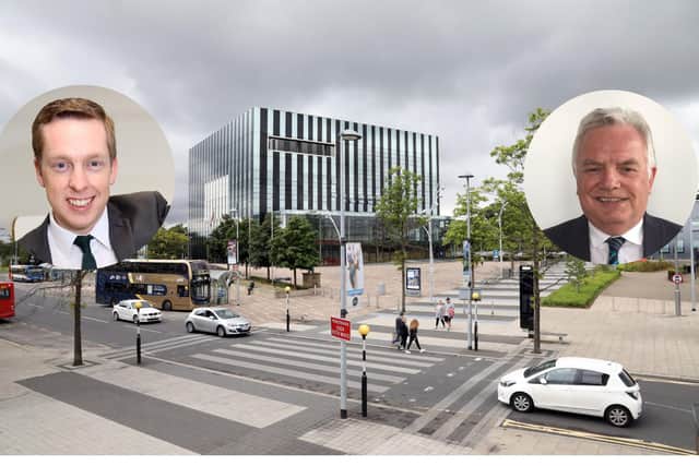Corby Mp Tom Pursglove and Leader of Corby Council Tom Beattie have been asking for Government action on the rise in cases of Covid in the town