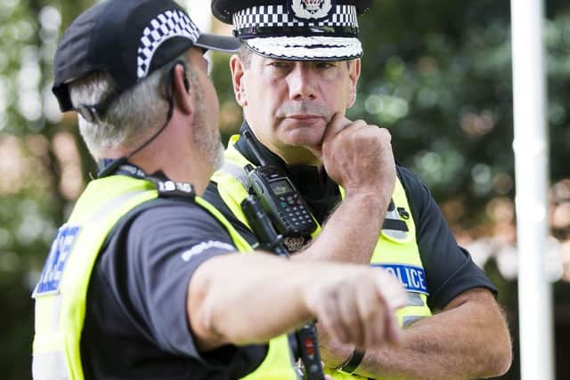 Northamptonshire's Chief Constable Nick Adderley. Library photo
