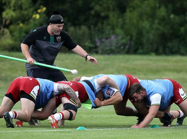 Matt Ferguson has had to get used to a new way of scrum coaching