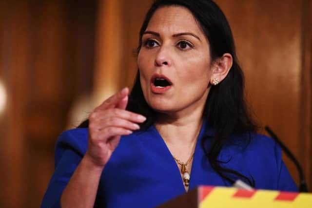 Home Secretary Priti Patel. Photo: Getty Images