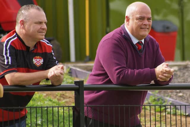 KTFC chairman Dave Mahoney (right). Photo: Peter Short