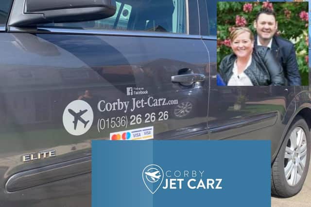 Corby Jet Carz and husband and wife Amanda and Gary Brown