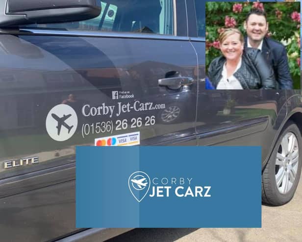 Corby Jet Carz and husband and wife Amanda and Gary Brown