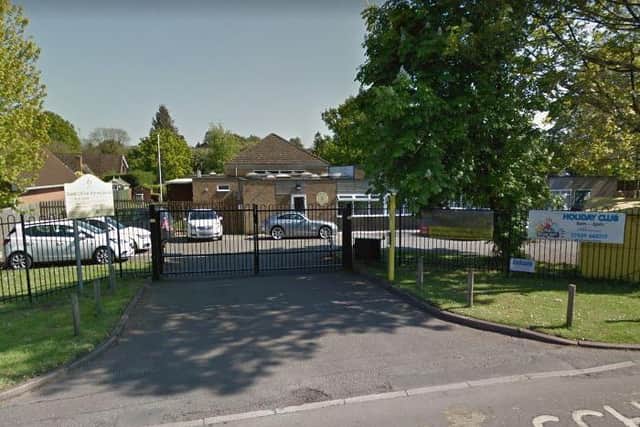 Sywell CEVA (Church of England Voluntary Aided) Primary School in Overstone Road, Sywell. Photo: Google