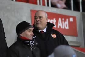 Kettering Town chairman David Mahoney. Picture by Peter Short