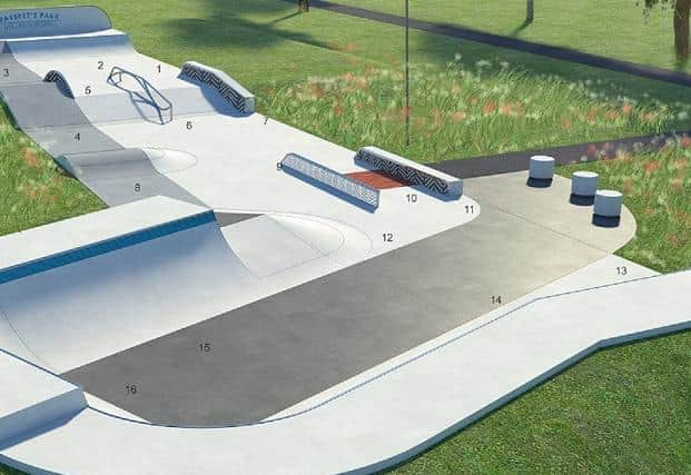 How the new skatepark could look
