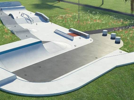 How the new skatepark could look