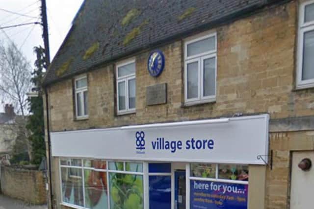 Brigstock Co-op was one of those targeted