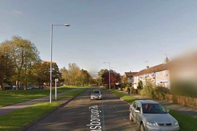 The original incident was in Gainsborough Road