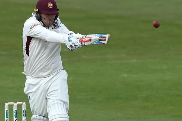 Northants skipper Adam Rossington