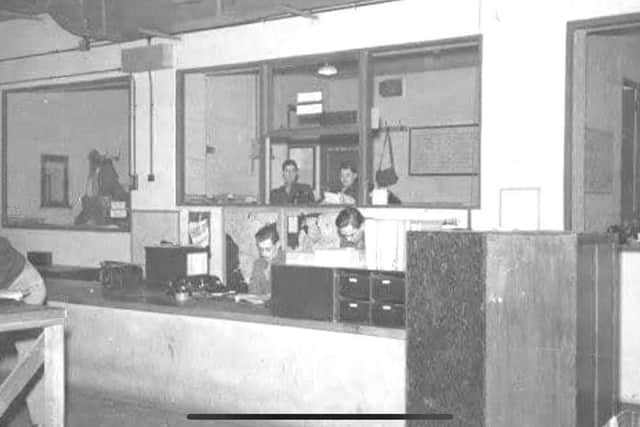 The operations room at Grafton Underwood