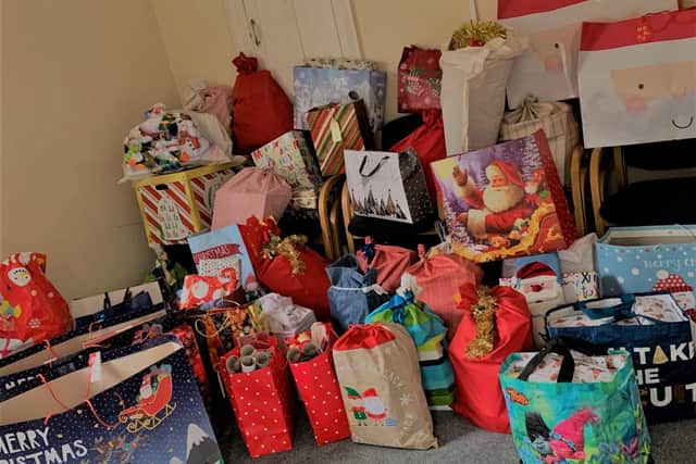 The Christmas gifts the Daylight Centre Fellowship was able to help distribute