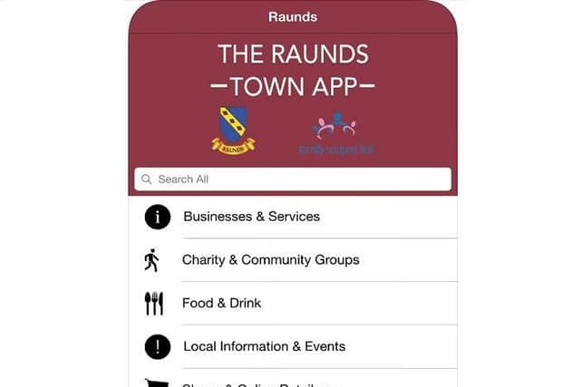 The Raunds Town App