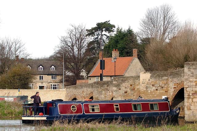 The bridge is part Medieval