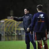 Paul Cox and his Kettering Town players are staying focused during the two-week suspension of the National League North. Picture by Peter Short