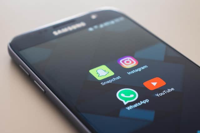 Graham didn't notify police of his use of Snapchat and Instagram.