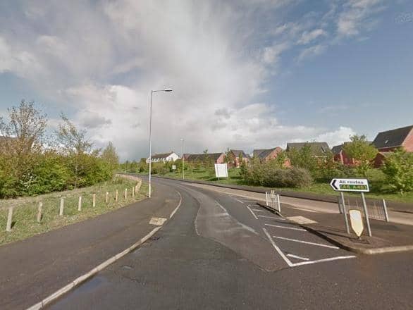 A section of John Clark Way in Rushden will be closed over two days next month