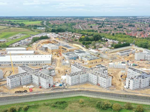 HMP Five Wells in Wellingborough is due to open early next year