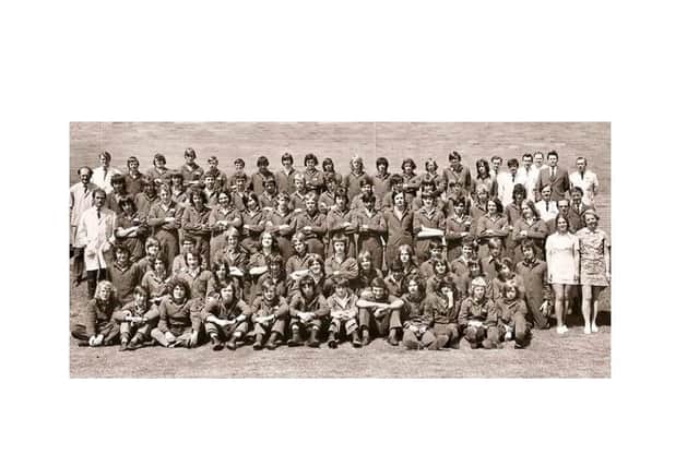 East Midlands Electricity Board, 1971 Apprentice Intake with Brian O’Brien on the back row sixth from the left
