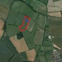 The site is about 1km from Middleton on Peasdale Hill Field